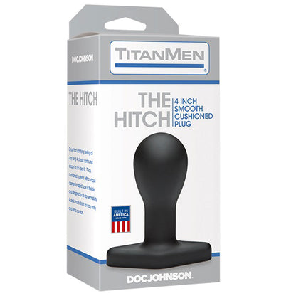 Titanmen - The Hitch Butt Plug Black | 782421031091 | Available at EroticWarehouse.com