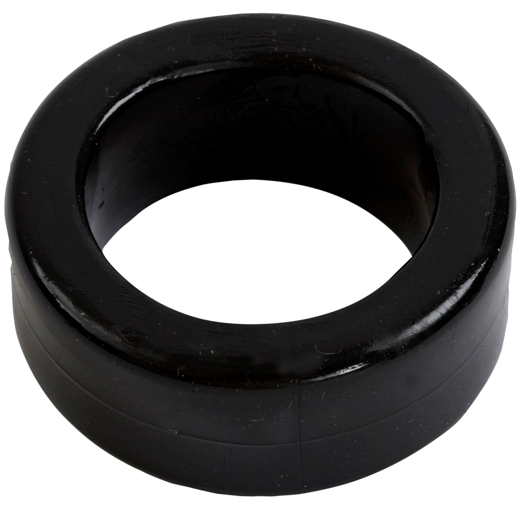 Titanmen Cock Ring - Black | 782421889814 | Available at EroticWarehouse.com
