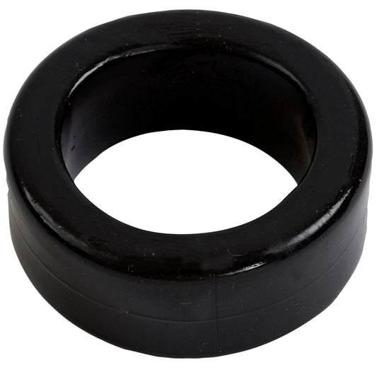 Titanmen Cock Ring - Black | 782421889814 | Available at EroticWarehouse.com