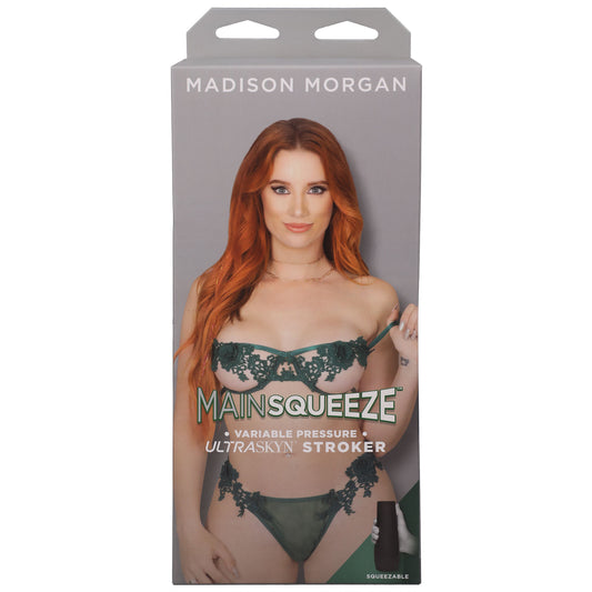 Main Squeeze - Madison Morgan - Ultraskyn Stroker - Pussy - Vanilla | 782421084639 | Available at EroticWarehouse.com