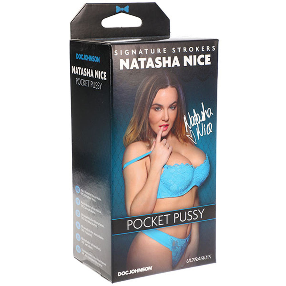 Signature Strokers - Natasha Nice - Ultraskyn Pocket Pussy | 782421077754 | Available at EroticWarehouse.com