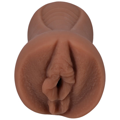 Signature Strokers - Scarlit Scandal - Ultraskyn Pocket Pussy - Caramel | 782421086145 | Available at EroticWarehouse.com