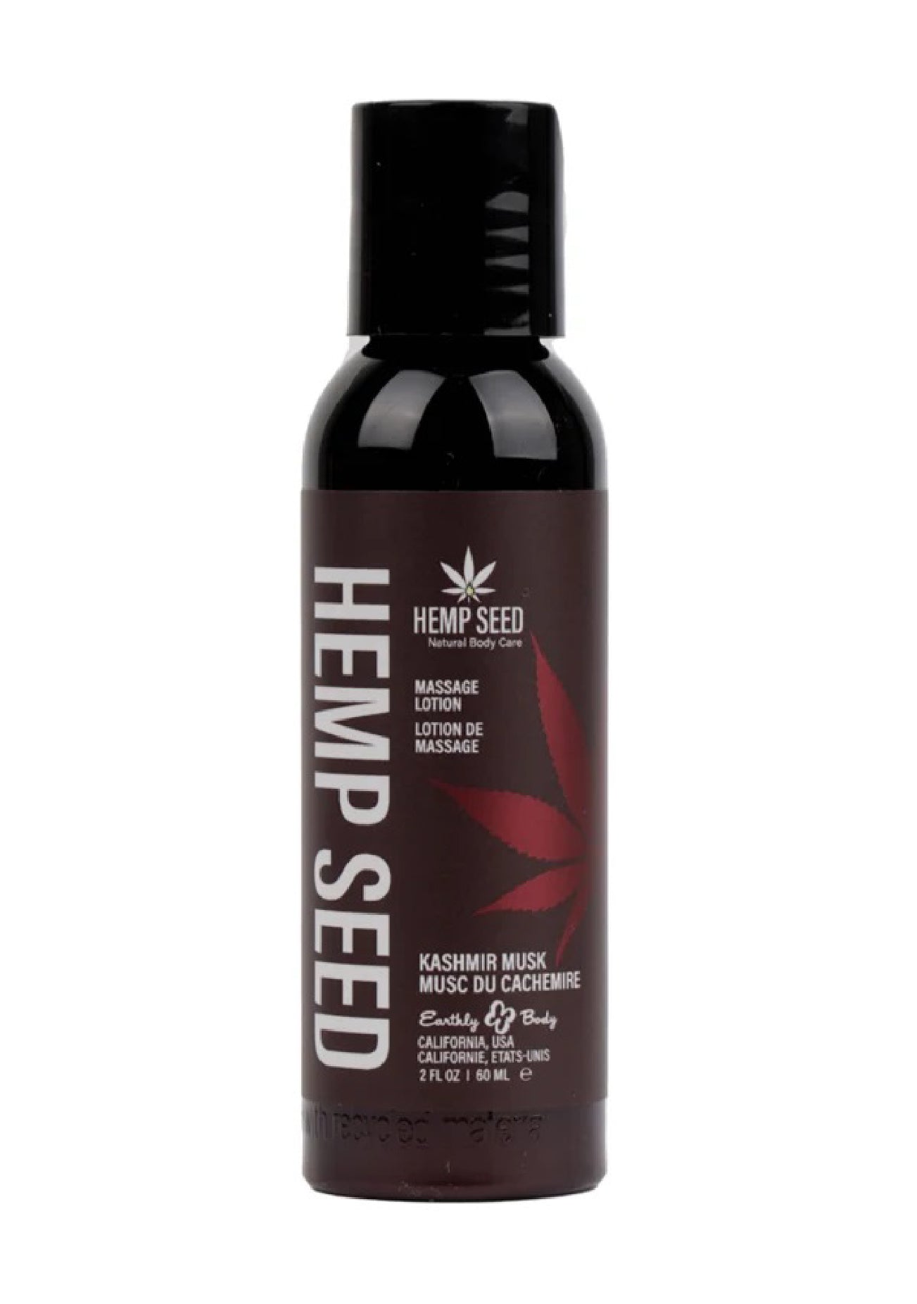 Hemp Seed Massage Lotion - Kashmir Musk 2 Oz | 810040296826 | Available at EroticWarehouse.com