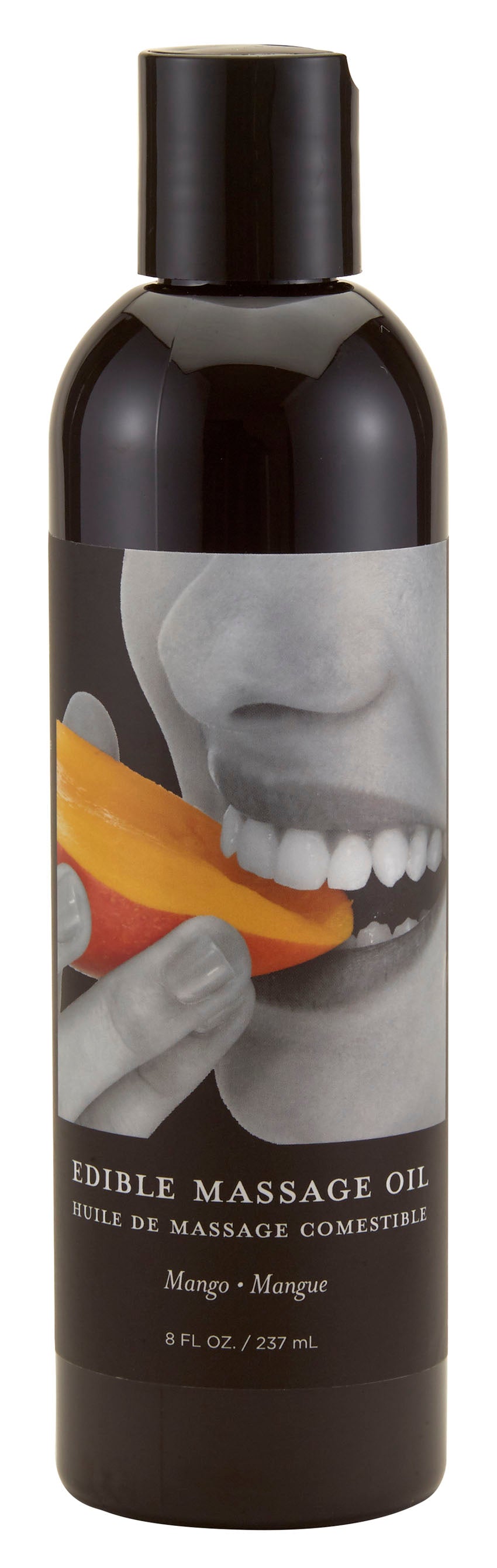 Edible Massage Oil - Mango - 8 Fl. Oz. | 814487024615 | Available at EroticWarehouse.com