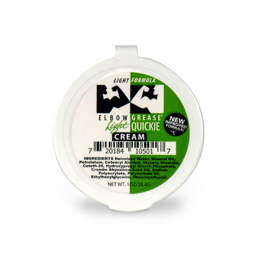 Elbow Grease Light Cream Quickie - 1 Oz. | 720184105017 | Available at EroticWarehouse.com