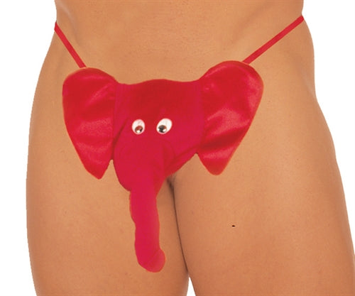 Mr. Peanuts G- String - Red | 846073045186 | Available at EroticWarehouse.com