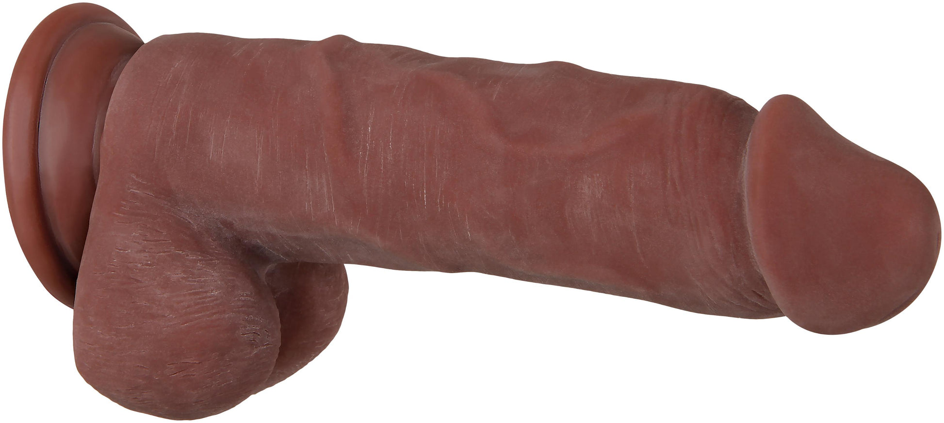 Real Supple Poseable Girthy Dark 8.5 Inch | 844477016238 | Available at EroticWarehouse.com