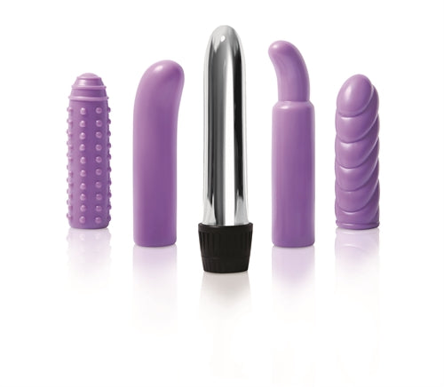 Multi-Sleeve Vibrator Kit | 844477008912 | Available at EroticWarehouse.com