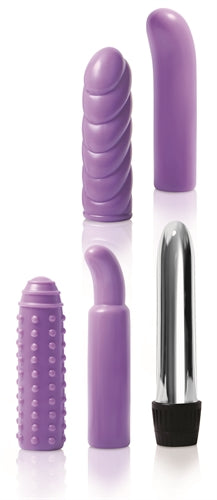 Multi-Sleeve Vibrator Kit | 844477008912 | Available at EroticWarehouse.com