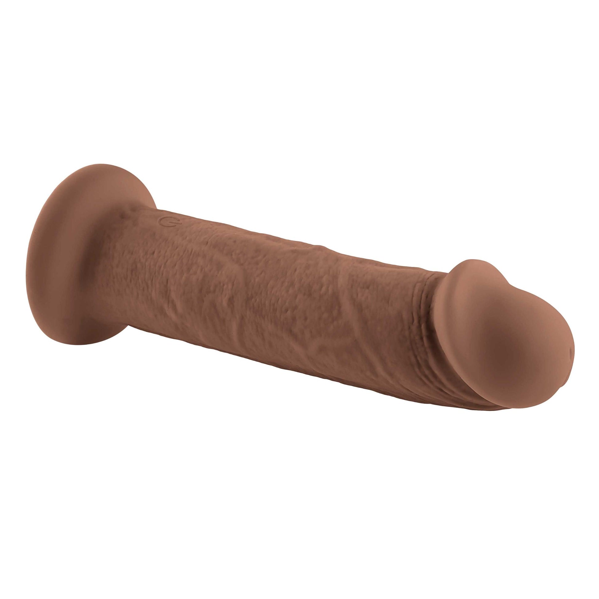 7 Inch Girthy Vibrating Dong - Dark | 844477022741 | Available at EroticWarehouse.com