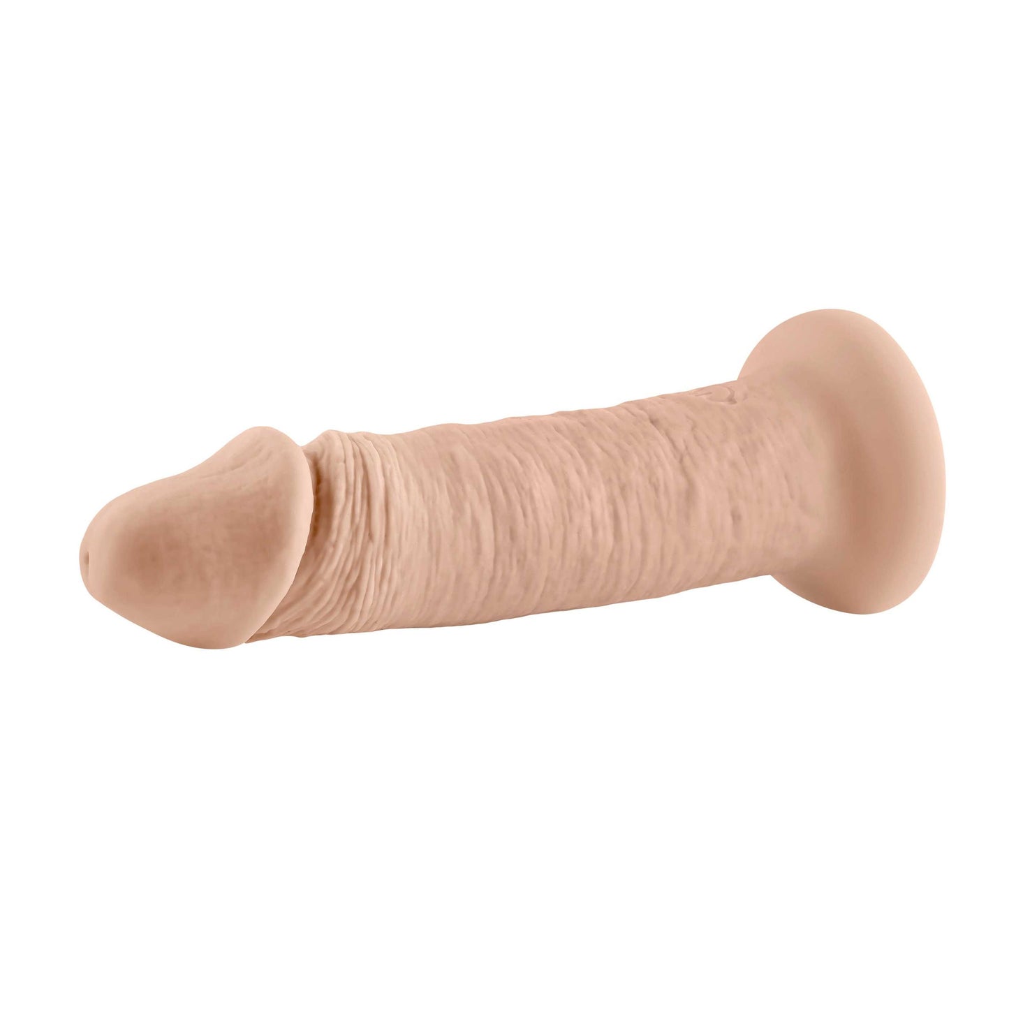 6 Inch Girthy Vibrating Dong - Light | 844477022758 | Available at EroticWarehouse.com