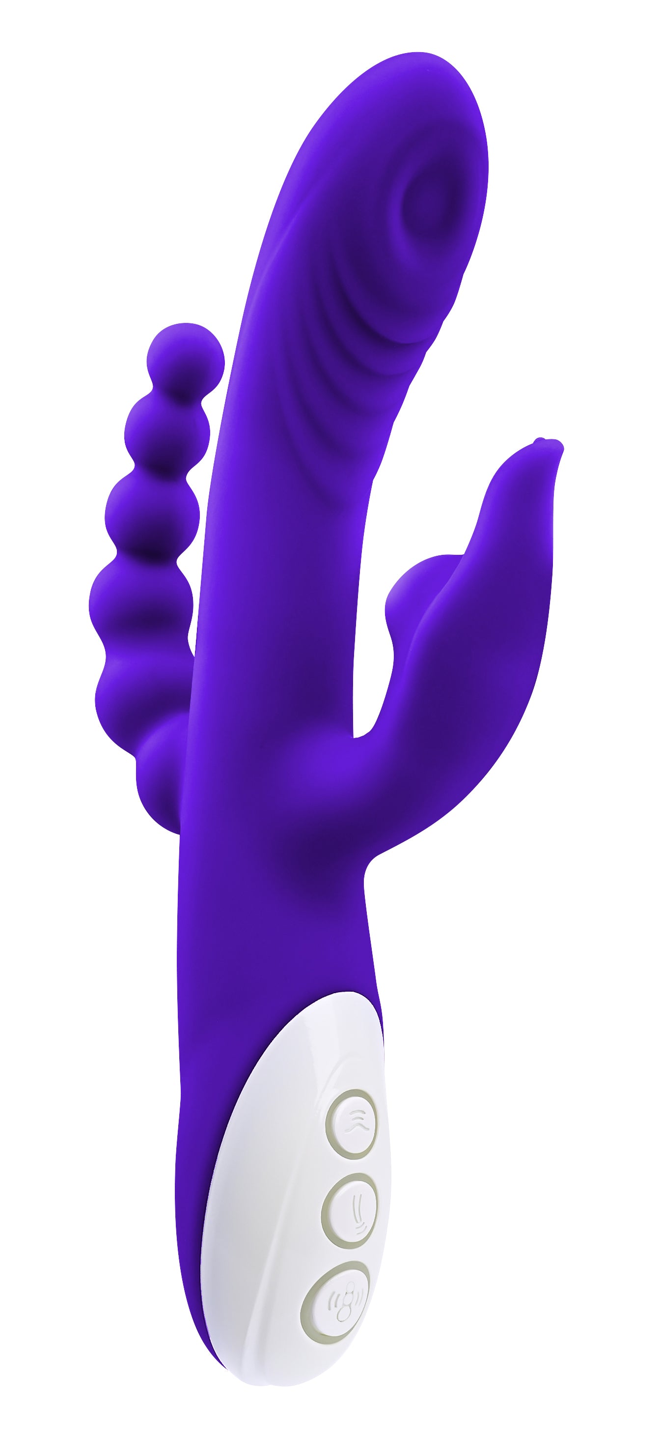 Lick Me - Triple Stim Vibe - Purple | 844477021010 | Available at EroticWarehouse.com