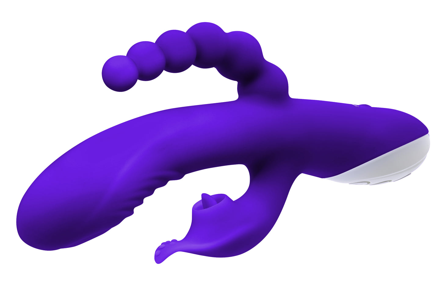 Lick Me - Triple Stim Vibe - Purple | 844477021010 | Available at EroticWarehouse.com