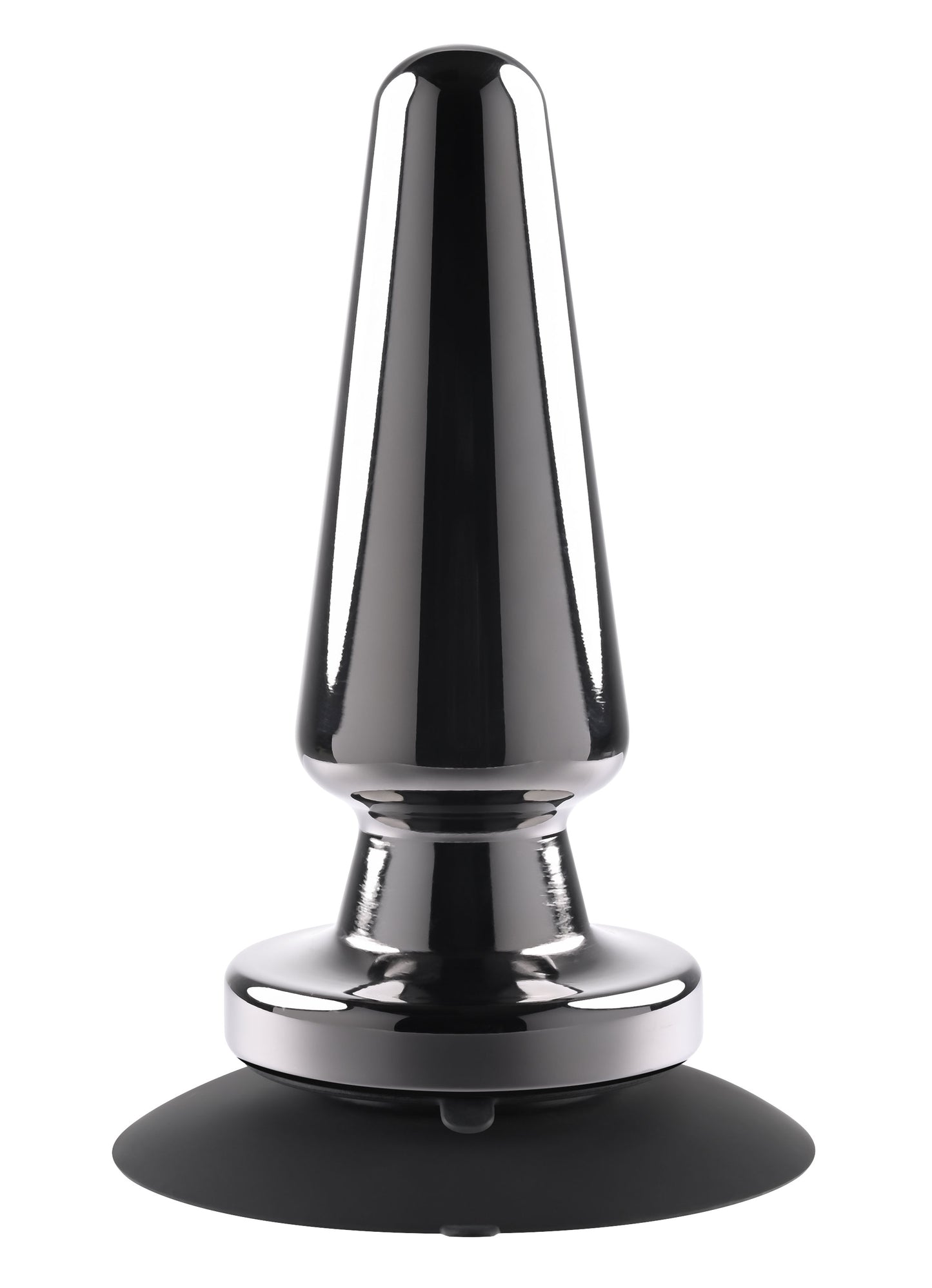 Advanced Metal Plug - Black Chrome | 844477021089 | Available at EroticWarehouse.com
