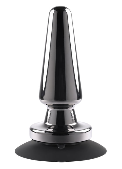 Advanced Metal Plug - Black Chrome | 844477021089 | Available at EroticWarehouse.com