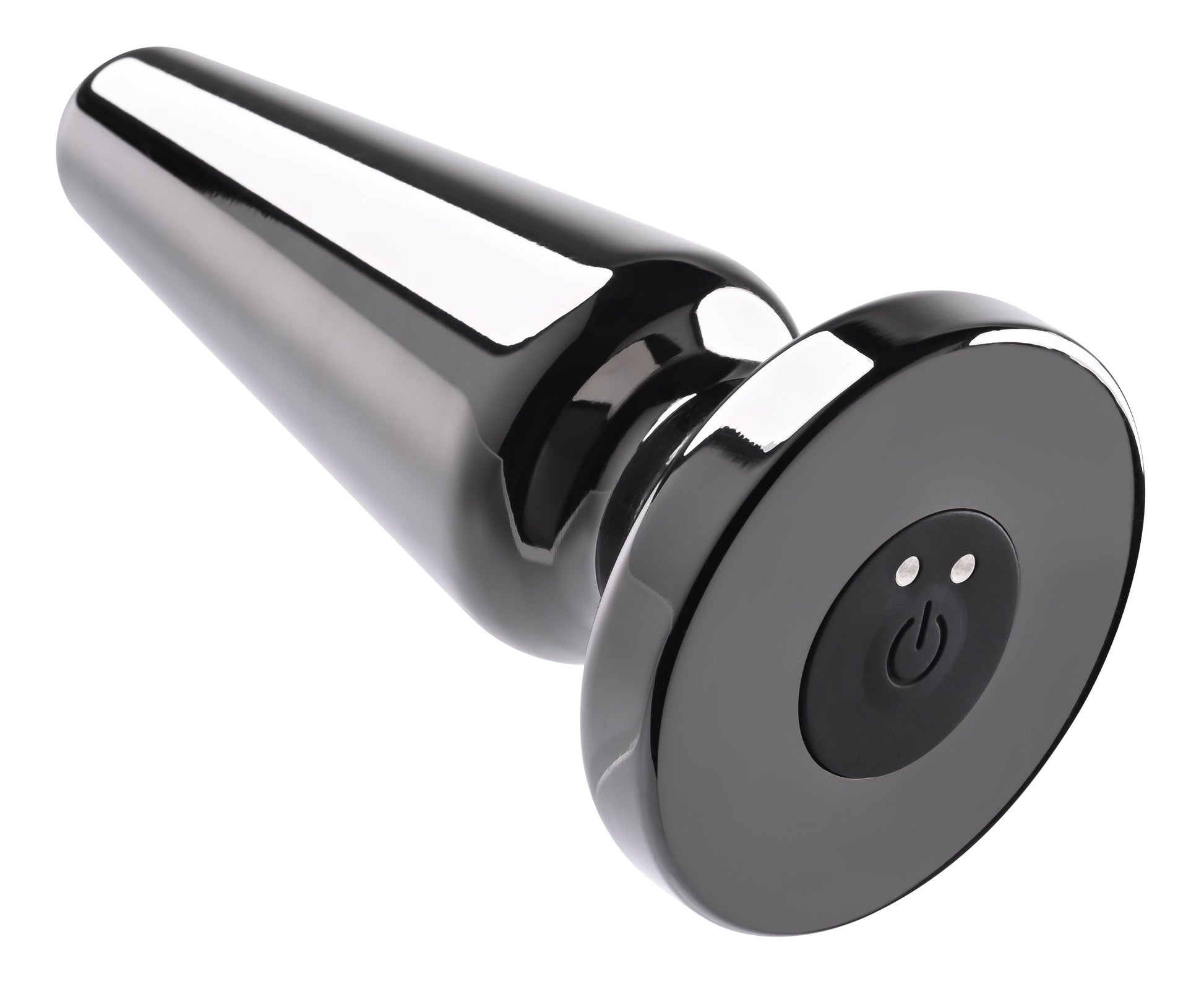 Advanced Metal Plug - Black Chrome | 844477021089 | Available at EroticWarehouse.com