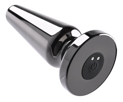 Advanced Metal Plug - Black Chrome | 844477021089 | Available at EroticWarehouse.com