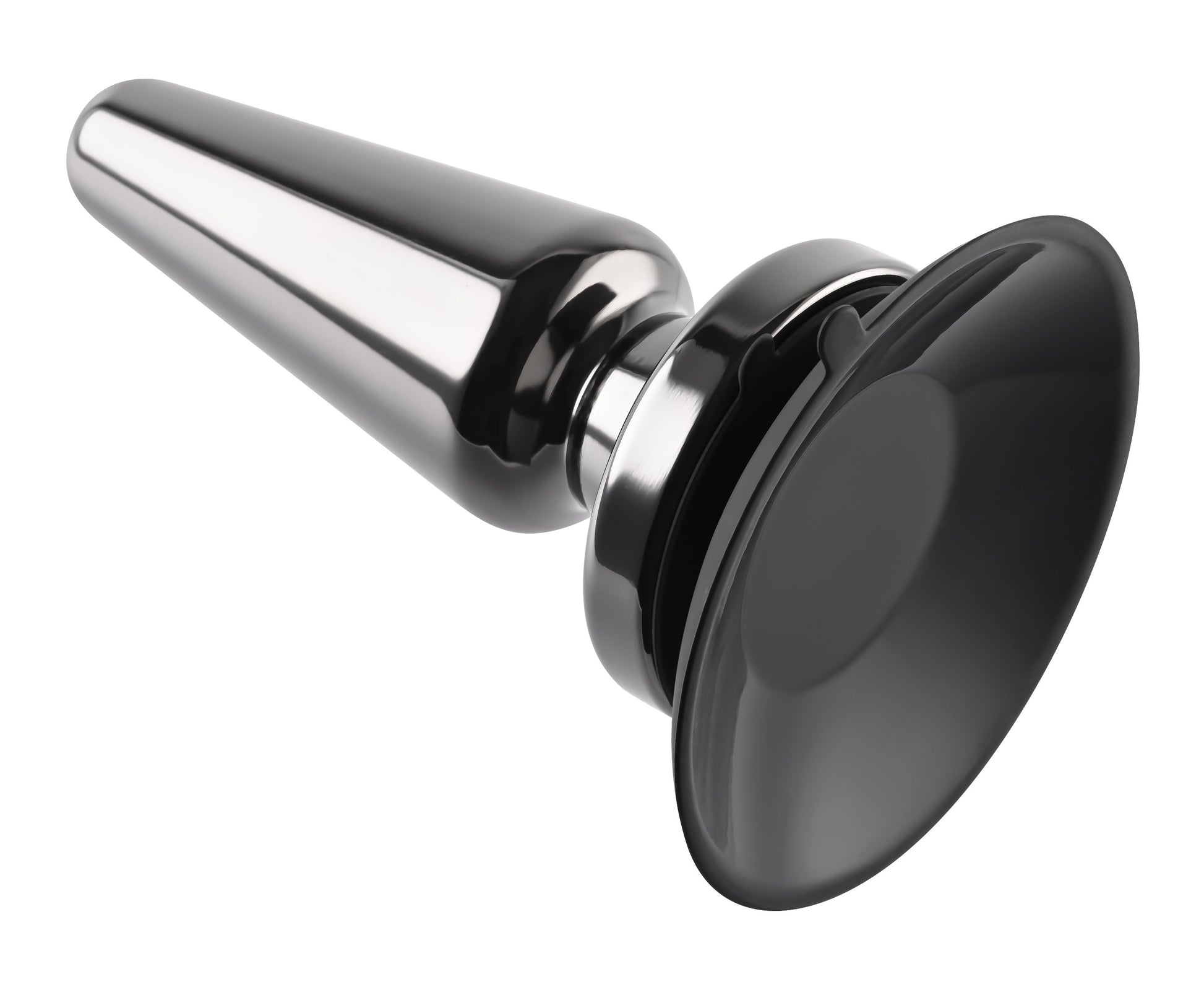 Advanced Metal Plug - Black Chrome | 844477021089 | Available at EroticWarehouse.com