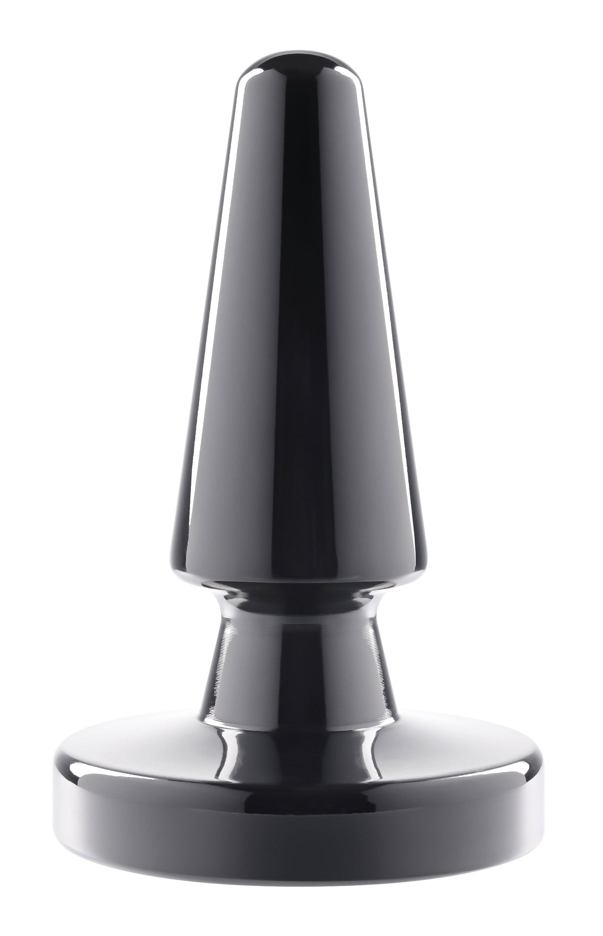 Beginner Metal Plug - Black Chrome | 844477021096 | Available at EroticWarehouse.com