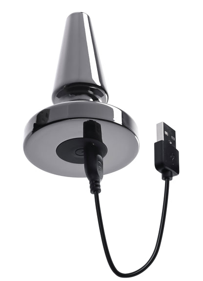 Beginner Metal Plug - Black Chrome | 844477021096 | Available at EroticWarehouse.com
