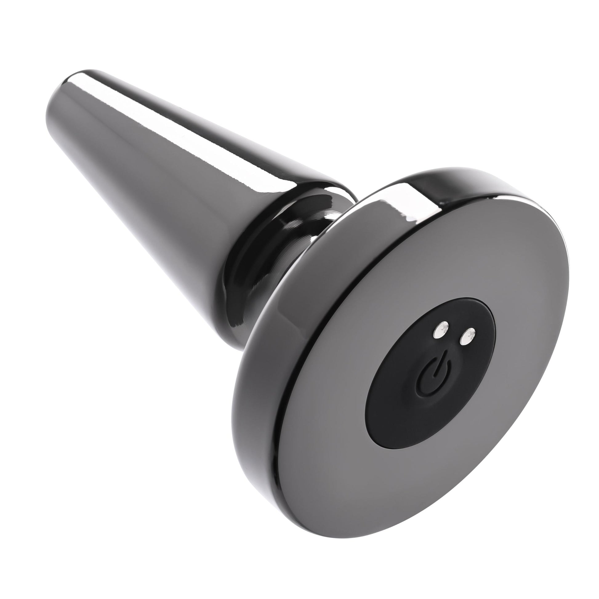 Beginner Metal Plug - Black Chrome | 844477021096 | Available at EroticWarehouse.com