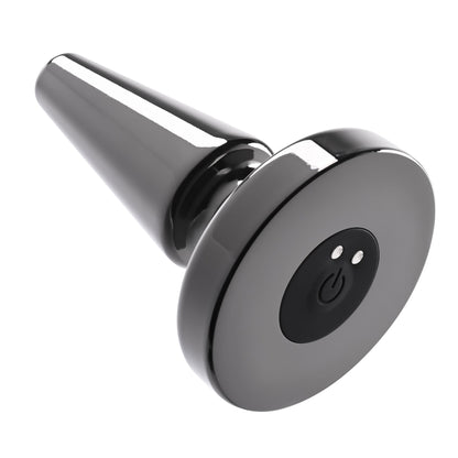 Beginner Metal Plug - Black Chrome | 844477021096 | Available at EroticWarehouse.com