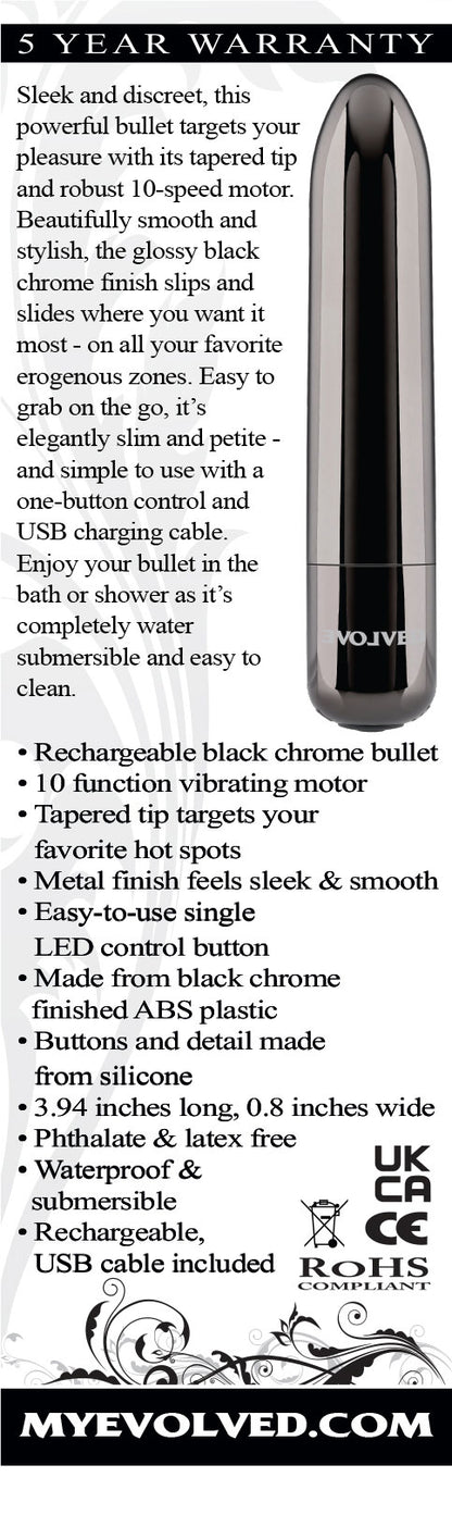 Real Simple - Black Chrome | 844477021249 | Available at EroticWarehouse.com