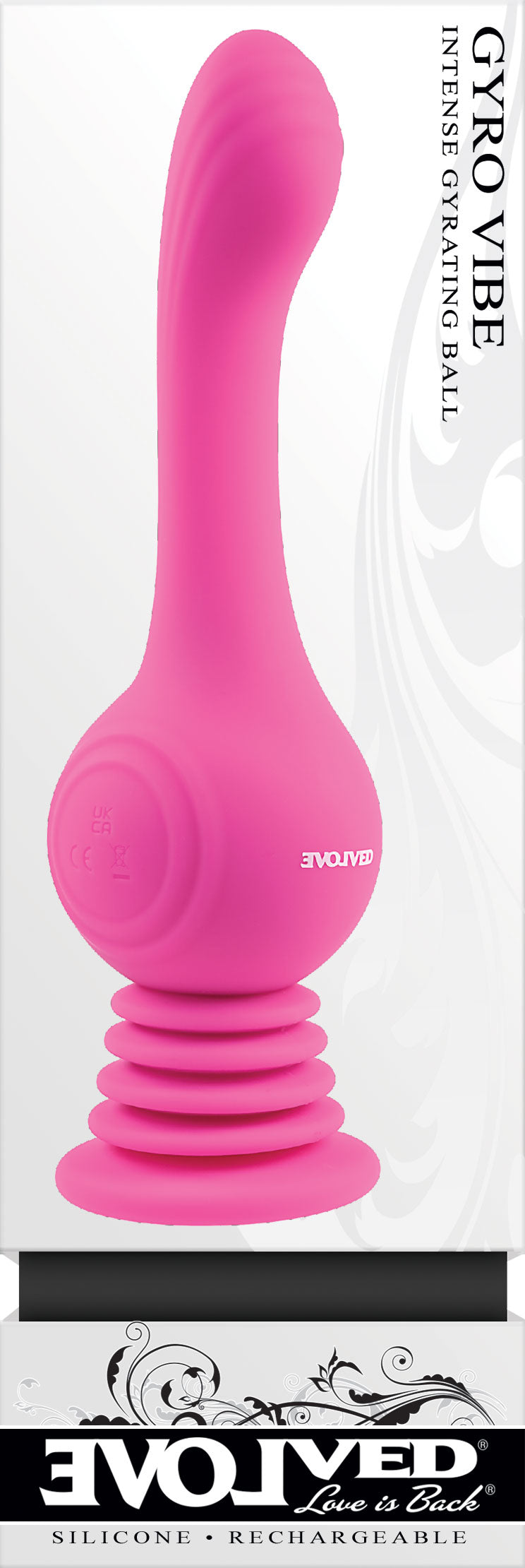 Gyro Vibe - Pink | 844477021607 | Available at EroticWarehouse.com