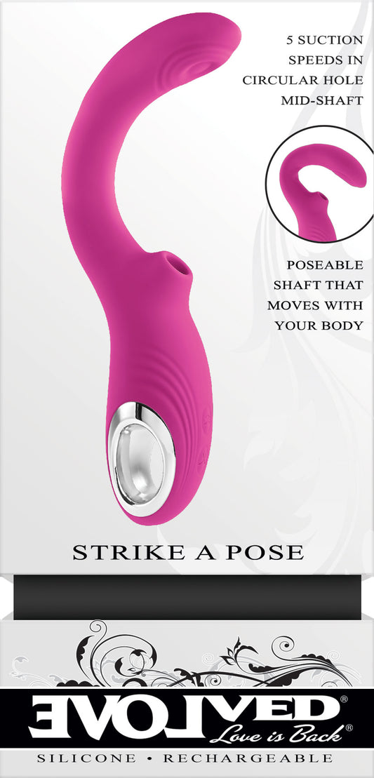 Strike a Pose - Magenta | 844477021775 | Available at EroticWarehouse.com
