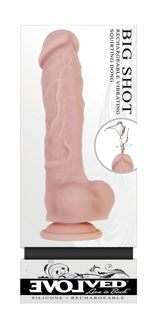 Evolved Big Shot Squirting Dildo | 844477012322 | Available at EroticWarehouse.com