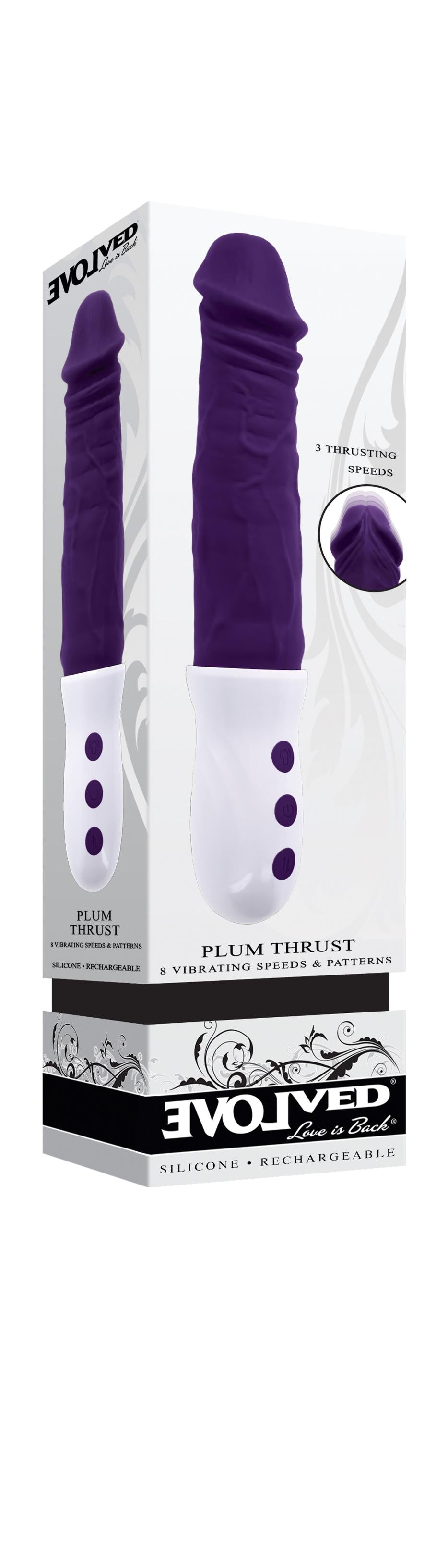 Plum Thrust Purple | 844477023632 | Available at EroticWarehouse.com