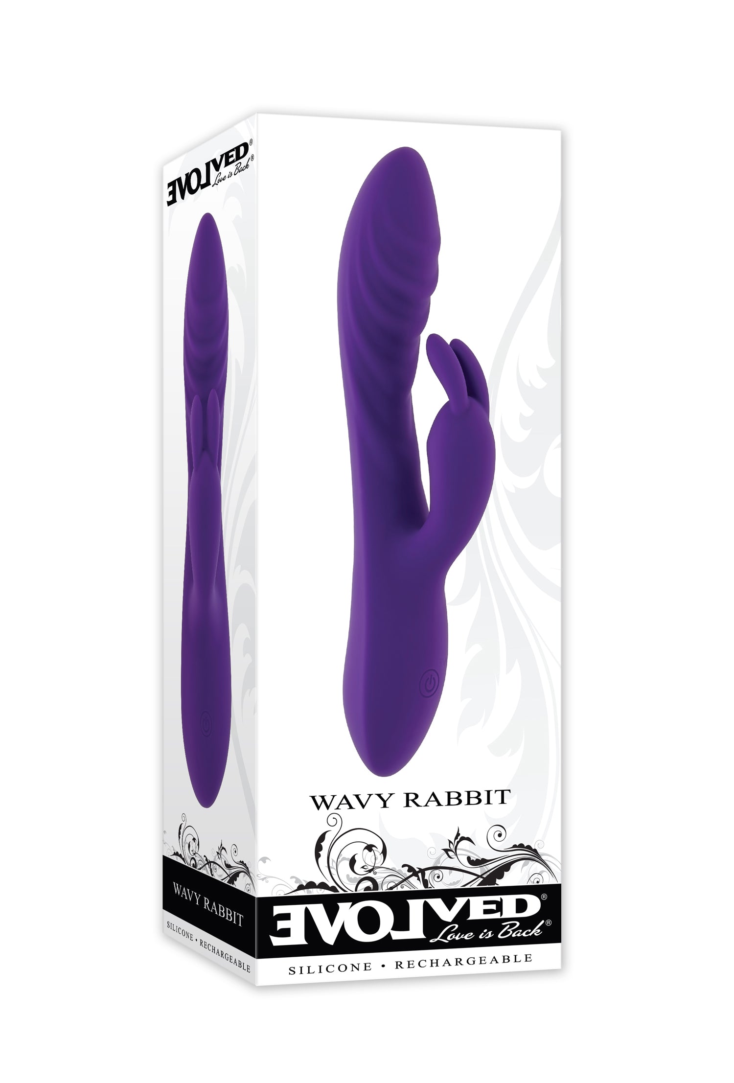 Wavy Rabbit Purple | 844477024097 | Available at EroticWarehouse.com