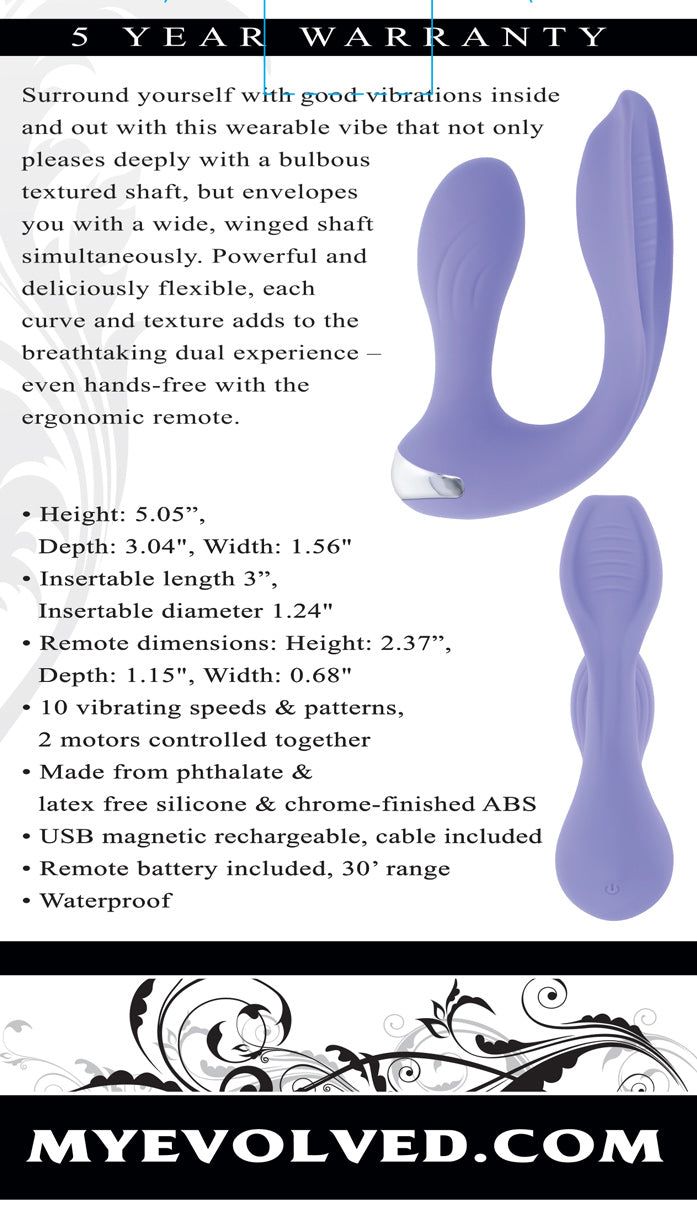 Every Way Play - Lilac | 844477024561 | Available at EroticWarehouse.com