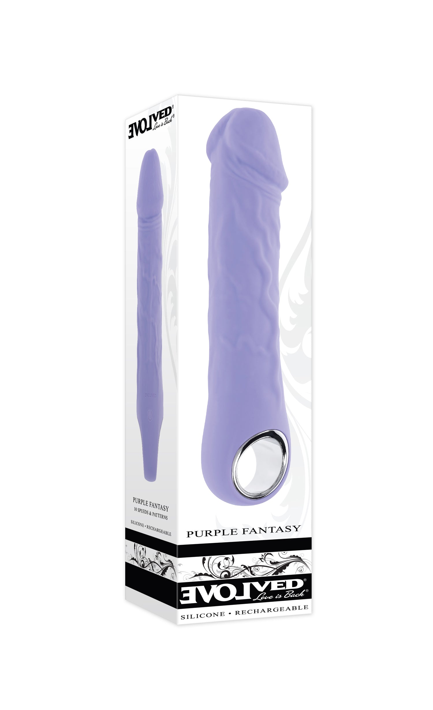 Purple Fantasy Vibrator | 844477024851 | Available at EroticWarehouse.com