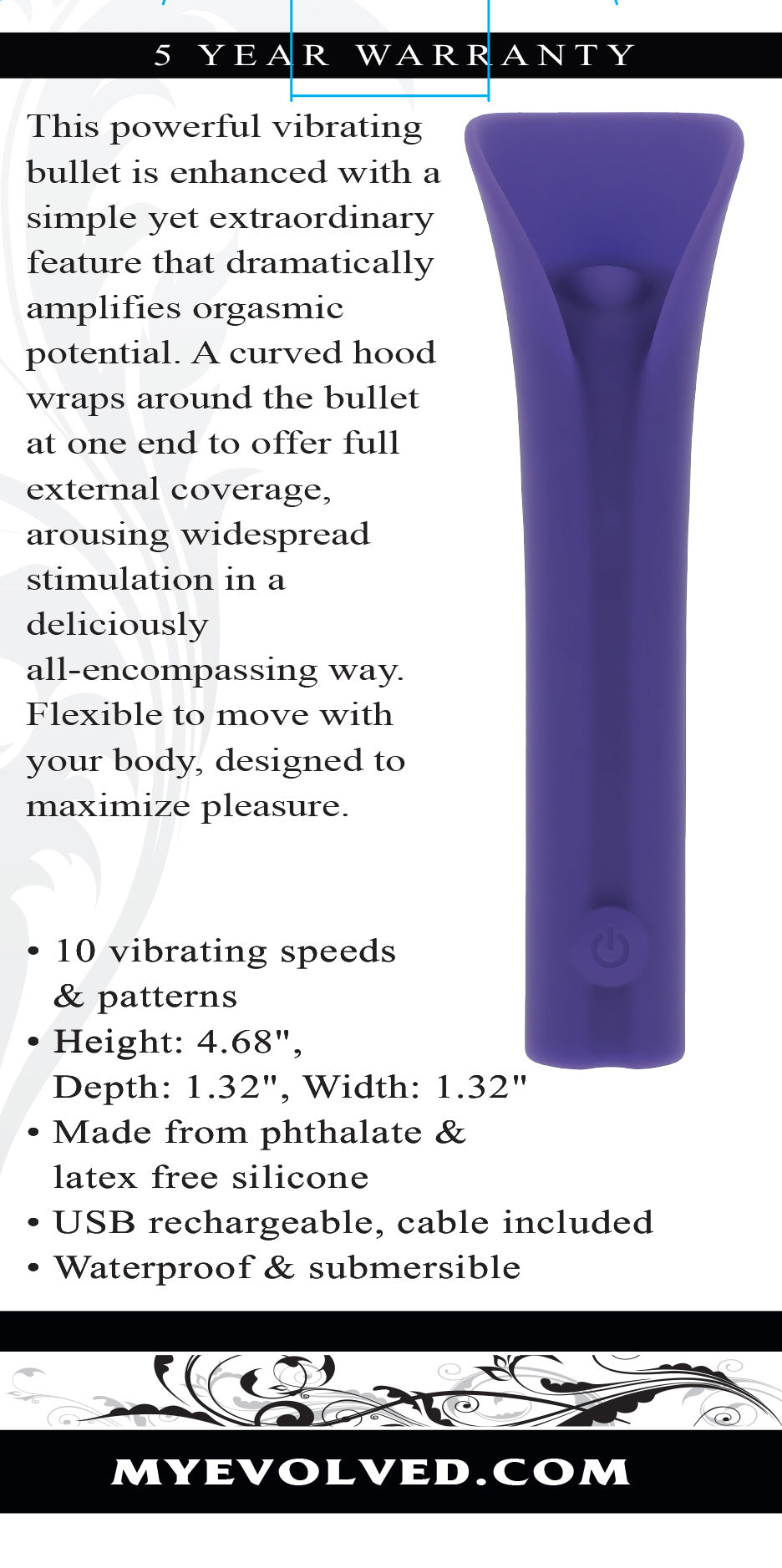 Full Coverage - Purple | 844477024929 | Available at EroticWarehouse.com