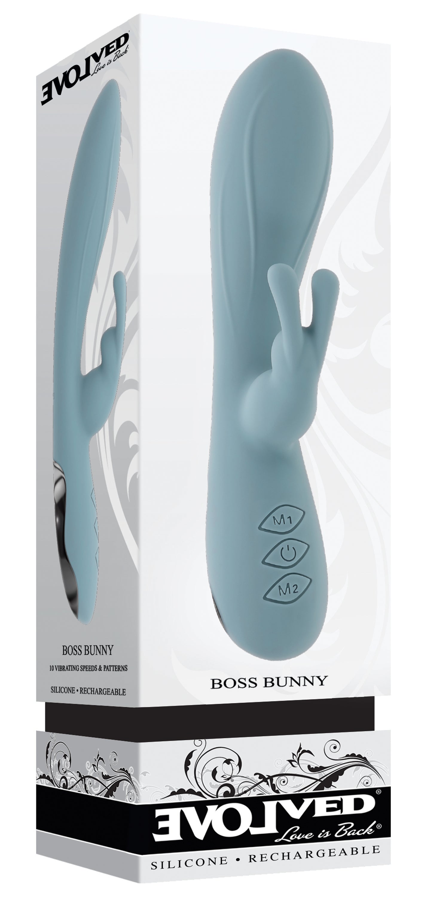 Boss Bunny Blue | 844477024950 | Available at EroticWarehouse.com