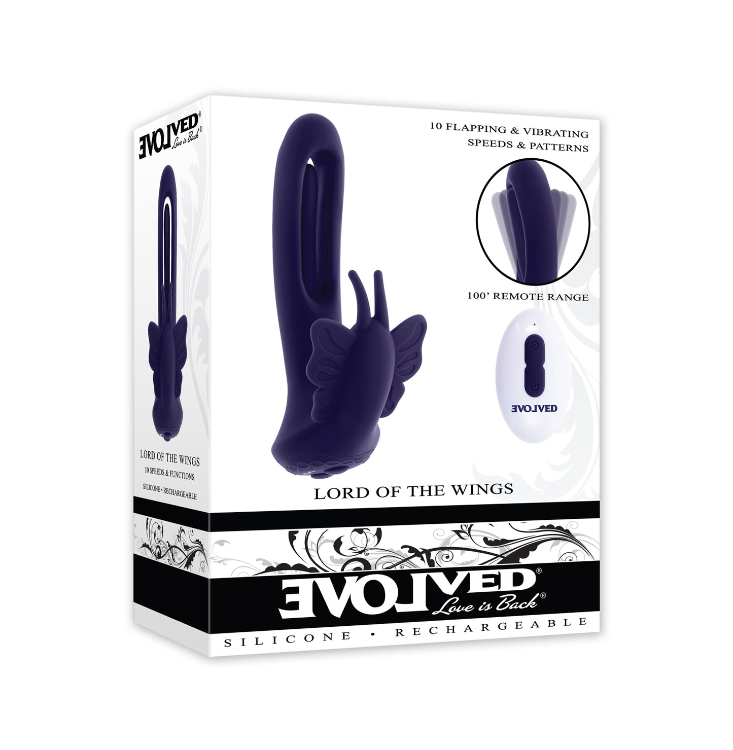 Lord of the Wings Purple | 844477024967 | Available at EroticWarehouse.com