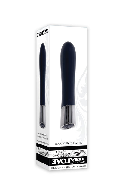 Back in Black Vibrator | 844477024974 | Available at EroticWarehouse.com