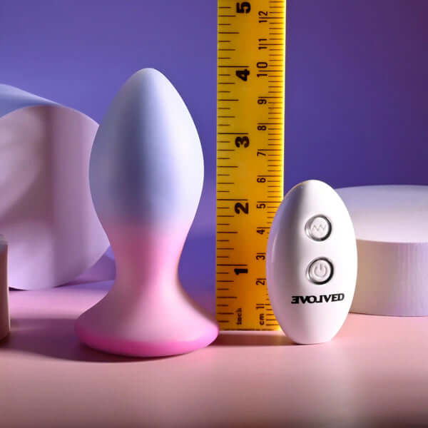 Paradise Plug - Purple/pink | 844477025704 | Available at EroticWarehouse.com