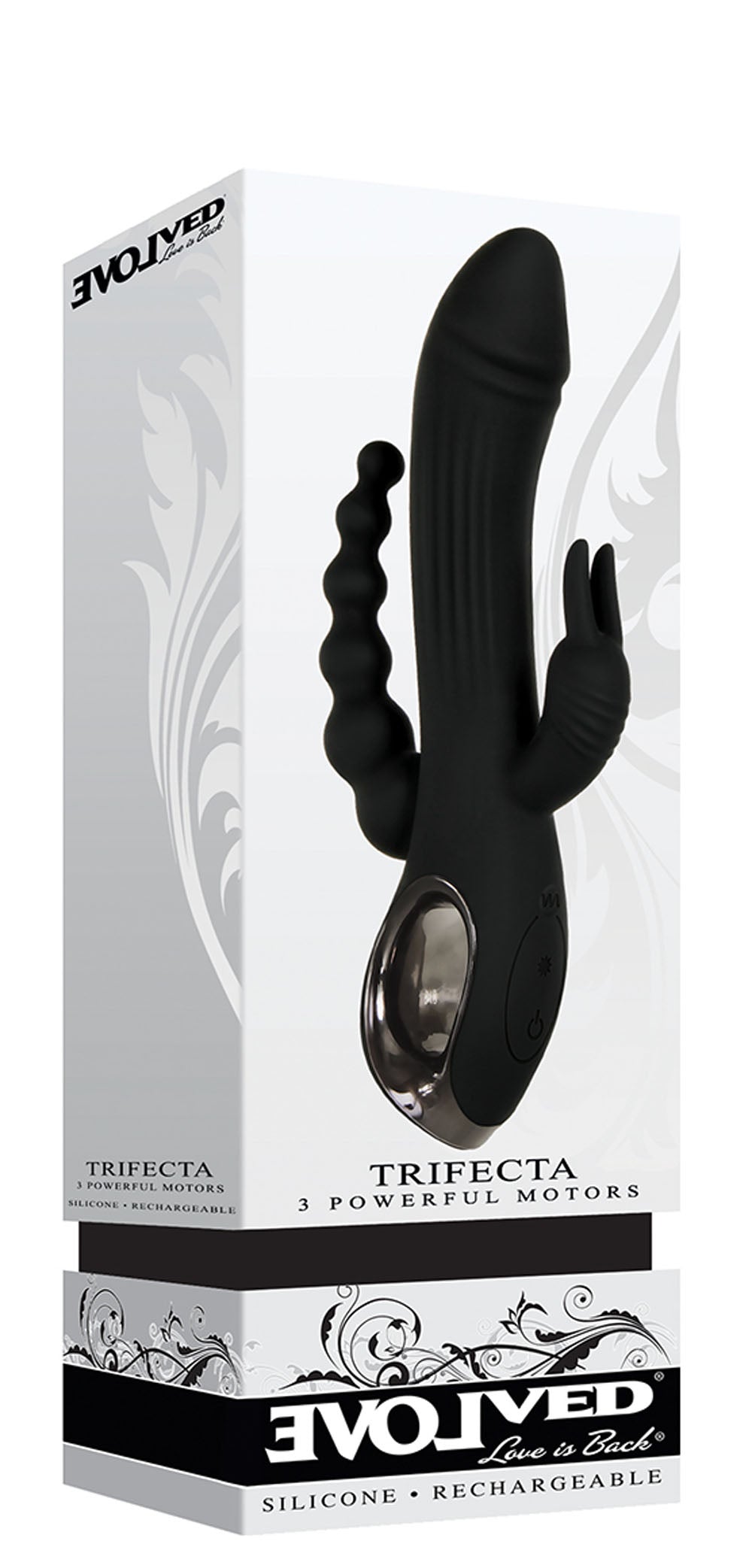 Trifecta Vibrator | 844477015828 | Available at EroticWarehouse.com