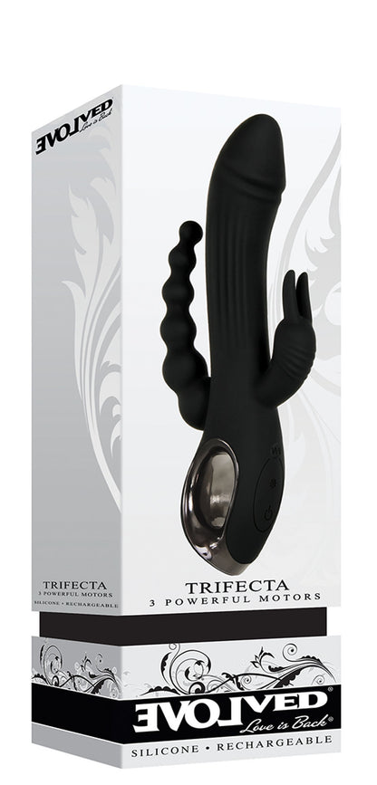 Trifecta Vibrator | 844477015828 | Available at EroticWarehouse.com