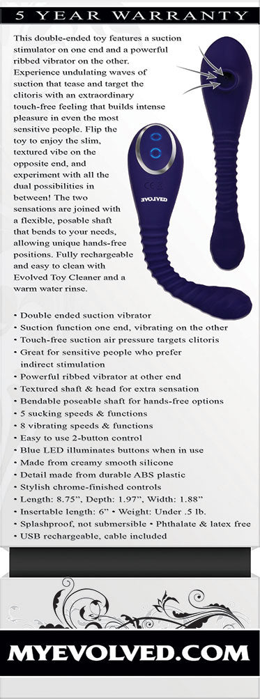 Bendable Sucker | 844477017716 | Available at EroticWarehouse.com