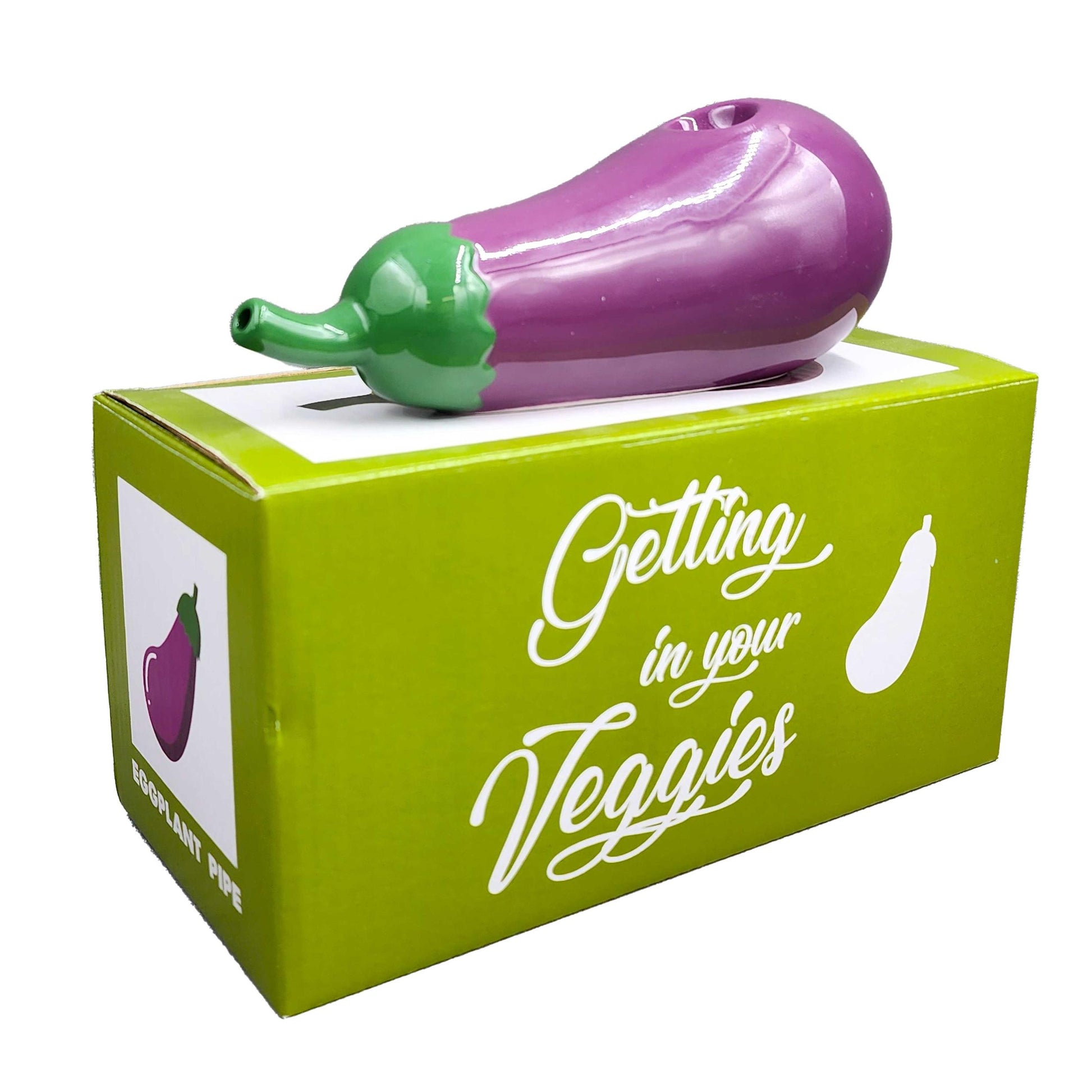 Egg Plant Shaped Pipe | 638054825104 | Available at EroticWarehouse.com