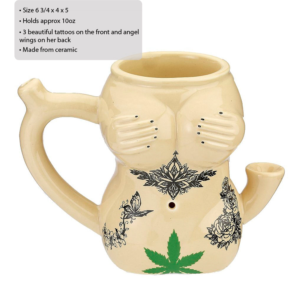 Tattoo Girl Mug | 638054825234 | Available at EroticWarehouse.com
