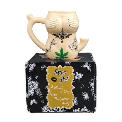 Tattoo Girl Mug | 638054825234 | Available at EroticWarehouse.com