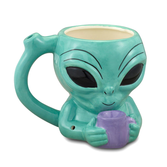 Alien Pipe Mug | 638054825425 | Available at EroticWarehouse.com