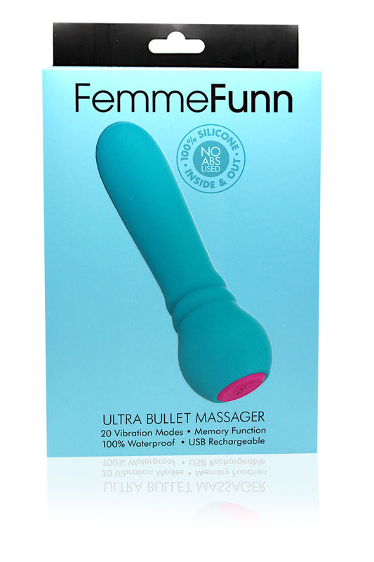 Ultra Bullet - Turquoise | 617353155549 | Available at EroticWarehouse.com