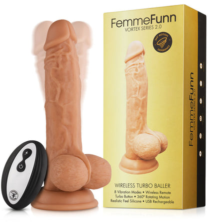 Wireless Turbo Baller - Cream | 617353154832 | Available at EroticWarehouse.com