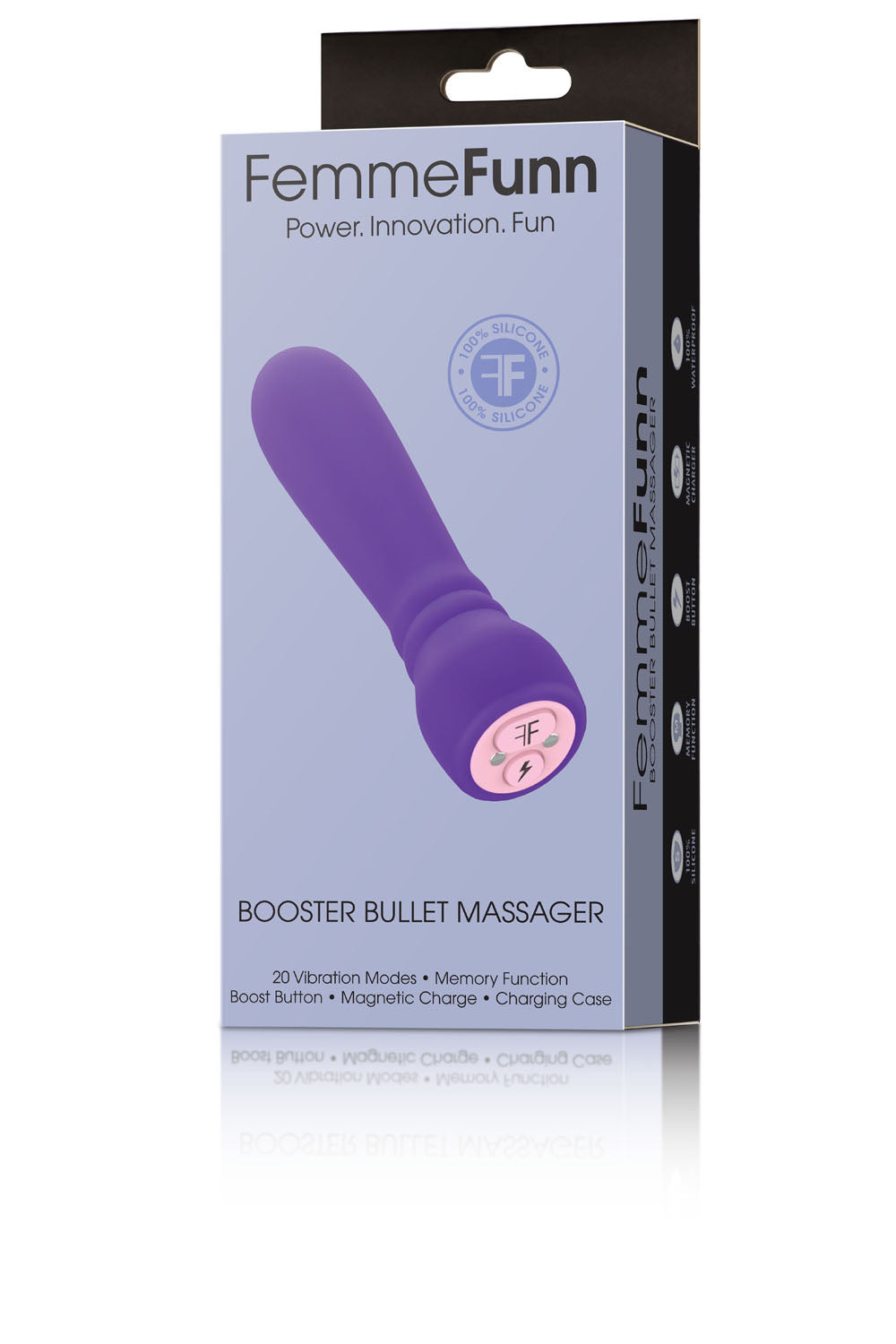 Booster Bullet - Purple | 663546901684 | Available at EroticWarehouse.com
