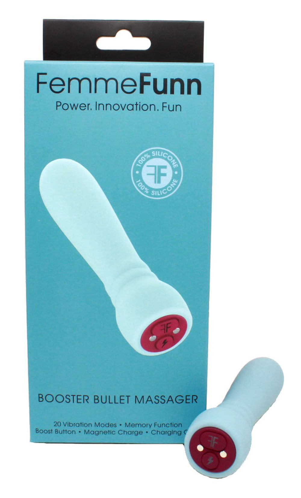 Booster Bullet - Light Blue | 663546901691 | Available at EroticWarehouse.com